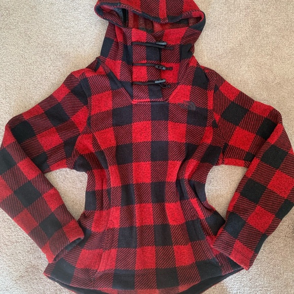 The North Face Plaid Fleece Cowl 